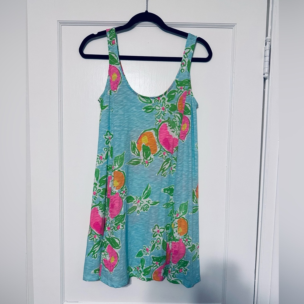 Lilly Pulitzer Carmel Dress in Pink Lemonade Print